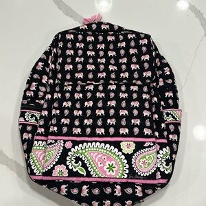 Vera Bradley Pink Elephant Backpack